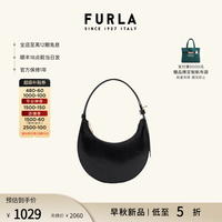 FURLA 裂纹漆皮 女士腋下包