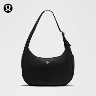 lululemon City Essentials 女士单肩包 LW9GF7S 黑/银 O/S