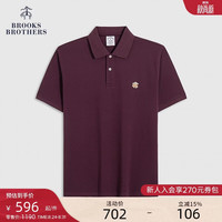 今日必买:Brooks Brothers Supima棉 贴布绣 Polo衫 白色 L