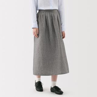 MUJI無印良品 汉麻棉 女式半身裙