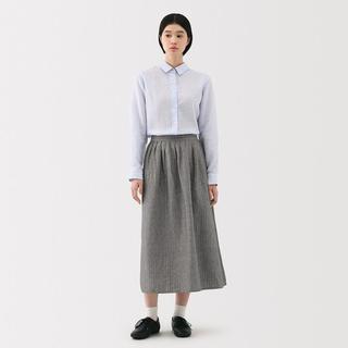 MUJI無印良品 汉麻棉 女式半身裙