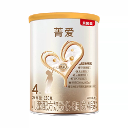 贝因美 菁爱儿童配方奶粉4段 儿童含乳铁蛋白  含乳铁蛋白+DHA 4段 150g