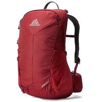 格里高利 登山包 JADE探秘系列女款户外背包 带防雨罩 20L 宝石红 OS
