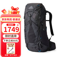 格里高利 登山包PARAGON无界系列25年新款男款户外背包 黑色 40L S/M