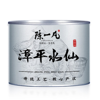 陈一凡 漳平水仙茶 茶叶乌龙茶高山乌龙清香型紧压茶兰花香罐装
