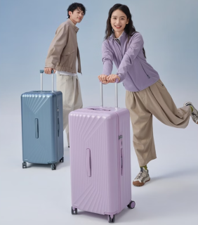 卡拉羊 8维防刮抗摔魔方体拉杆旅行箱 CX8138 24英寸