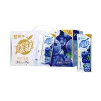 真果粒 蓝莓果粒牛奶250g*12盒*2箱 5月份生产
