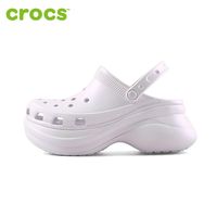 百亿补贴：crocs 复古虹彩小鲸鱼洞洞鞋女鞋厚底高跟凉鞋沙滩鞋213220
