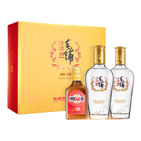 劲牌 劲酒 毛铺苦荞酒金荞 42度露酒 42度 500mL 2瓶