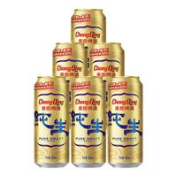 重庆啤酒 纯生啤酒 500ml*6罐