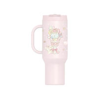 星巴克 双饮口不锈钢保温杯 粉色 1189ml