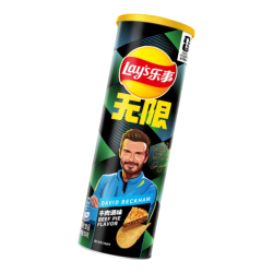 乐事 无限薯片 牛肉味 104克