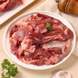 伊聚德 宁夏黄牛原切牛碎肉 带筋软骨 3斤 牛肉