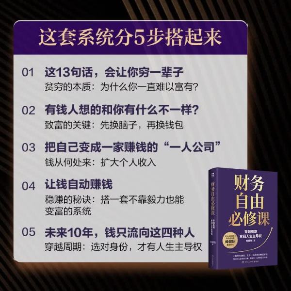 《财务自由必修课》亲签版