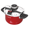 Amercook 纯钛防爆高压锅 珊瑚红 5L 24cm