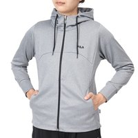 FILA 日本直邮FILA 女士网球服 拼接拉链连帽卫衣 FL7008-21