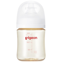 贝亲 新生儿 防胀气宽口径PPSU奶瓶160ml SS号奶嘴 0个月+AA261
