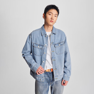 Lee 【翻领休闲】男士牛仔夹克
