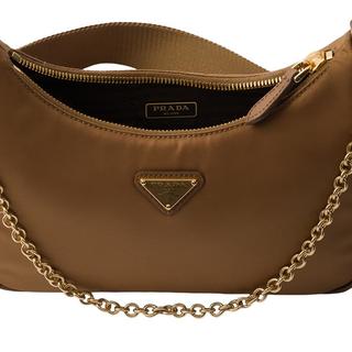 PRADA Re-Edition 2005 三合一手袋 白兰地色
