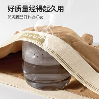 宜而爽 男士平角内裤 黑色+桔红+深灰+咖色 3XL 4条装