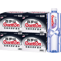 百岁山 运动饮用天然矿泉水 1.5L*12瓶*4箱