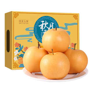 松筱 秋月梨 单果350-450g 净重4.5斤