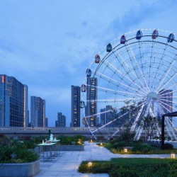 杭州良渚洲际酒店 豪华房-双床(摩天轮景)2晚(连住)