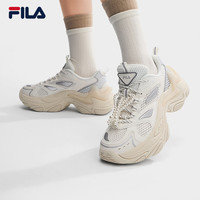 FILA 鱼刺3代|老爹鞋女鞋26夏季新款舒适透气增高休闲运动 （3色可选）