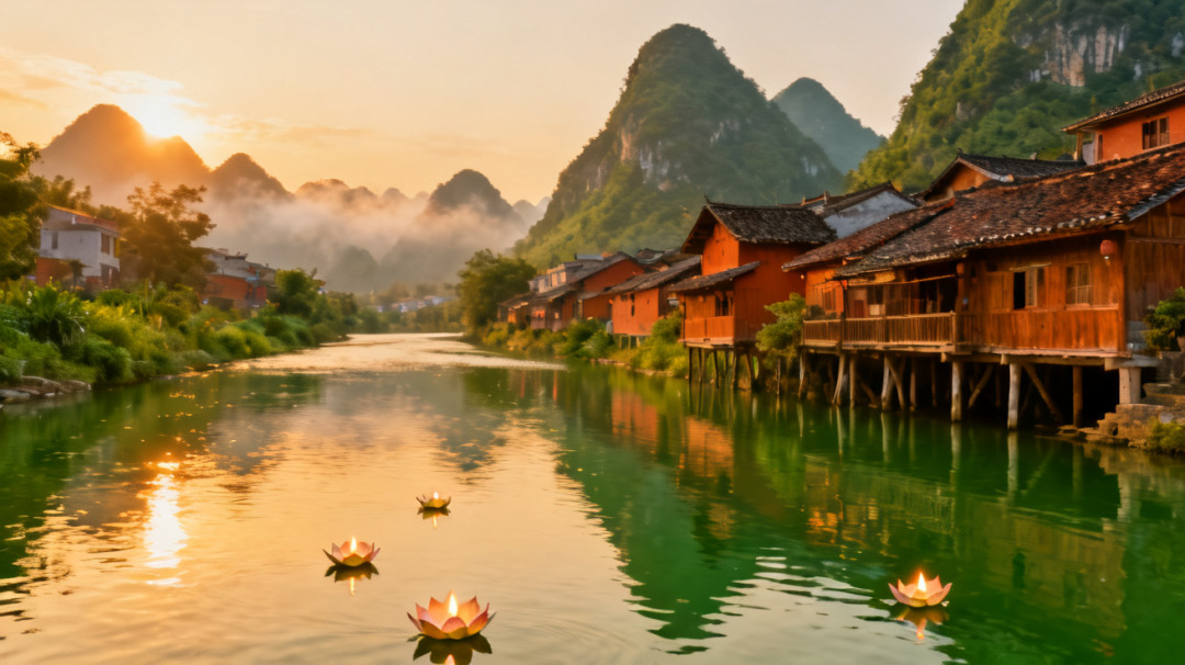万盏河灯送岸去!七月半,到哪能看到最正宗的民俗文化?