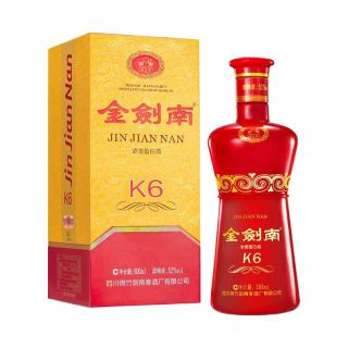 剑南春 金剑南K6 52度500mL*2瓶+38度500mL*4瓶 浓香型白酒