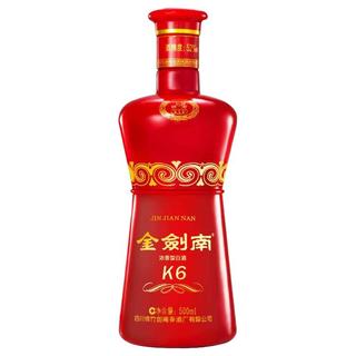 剑南春 金剑南K6 52度500mL*2瓶+38度500mL*4瓶 浓香型白酒