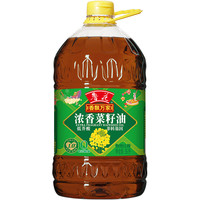 鲁花 低芥酸浓香菜籽油家用食用油（香飘万家系列）5L*1桶