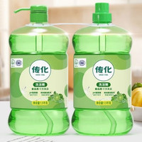 传化 柠檬清香洗洁精1.5kg*2瓶