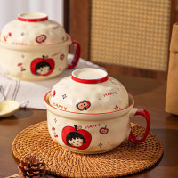 CERAMICS 小丸子陶瓷泡面碗