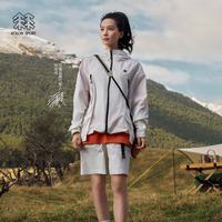 KOLON SPORT TRIWIND 中性户外防风夹克 LUJK5MT560-DN 象牙白 XL