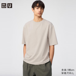 优衣库 凉感 女士T恤 M 02 浅灰色