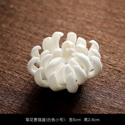 艾格辰 菊花香插陶瓷香薰炉
