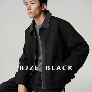 伯爵卓尔 B632132 巴恩风复古拼色夹克 卡其色 XL