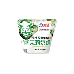 海河乳业 茉莉奶绿220ml*10袋整箱