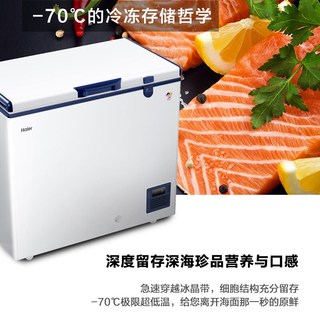 海尔 DW-60W151EU1 -70℃超低温 151升 卧式冷柜