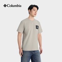 Columbia 26春夏短袖T恤男户外速干吸湿干爽棉质透气轻薄圆领运动t恤XE2421 278 L