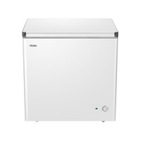 海尔 冰柜家用大容量 减霜80%｜150h断电保护 200L -30°C