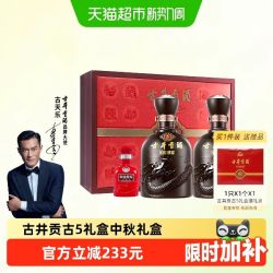 古井贡酒 古5 50度 浓香型白酒 500ml*2瓶