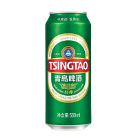 青岛啤酒 经典啤酒500ml*24听 整箱装 (多厂生产随机发货）