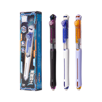 得力 SS036-3 可擦中性笔 晶蓝色 0.5mm 3支装