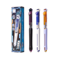 得力 可擦中性笔 晶蓝色 0.5mm 3支装