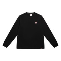 Dickies 秋冬 三色马蹄铁小LOGO汗布长袖T恤 男女情侣工装内搭上衣