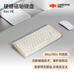 candysign 硬糖无线/有线蓝牙外接/2.4Ghz办公适用苹果电脑MacBook华为平板iPad