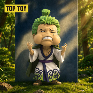 TOPTOY 航海王搞怪系列和之国篇潮玩盲盒单个装