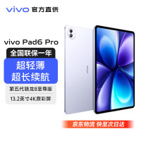 vivo Pad6 Pro 13.2英寸 4K原彩屏 杜比视界 第五代骁龙8至尊版 平板电脑 灵感紫 12G+512GB 官方标配